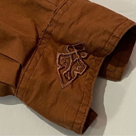 Women's Vintage John Henry Button Up 100 % Cotton - Imported Blouse Size Large - Picture 7 of 9